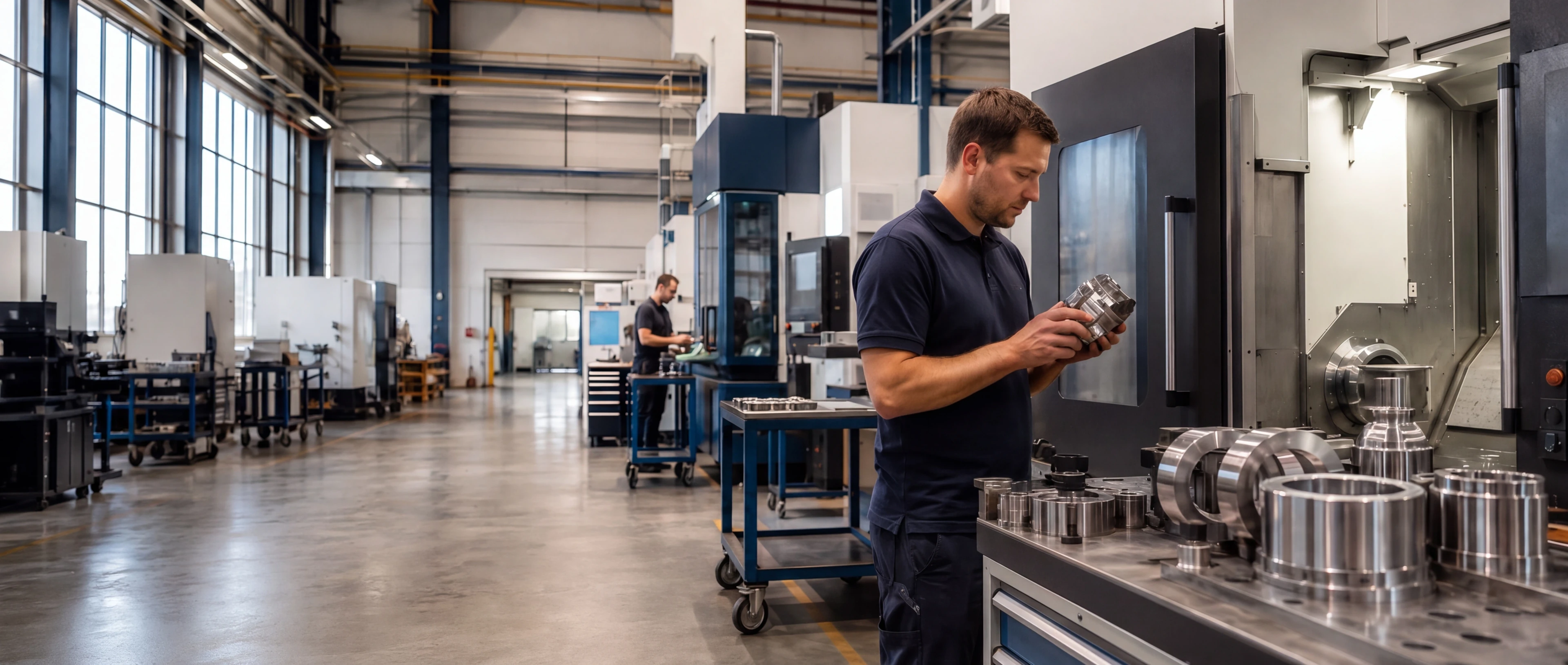 Modern European manufacturing facility